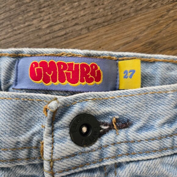 Empyre Boys Skater Light Wash Denim Jeans - Picture 2 of 7